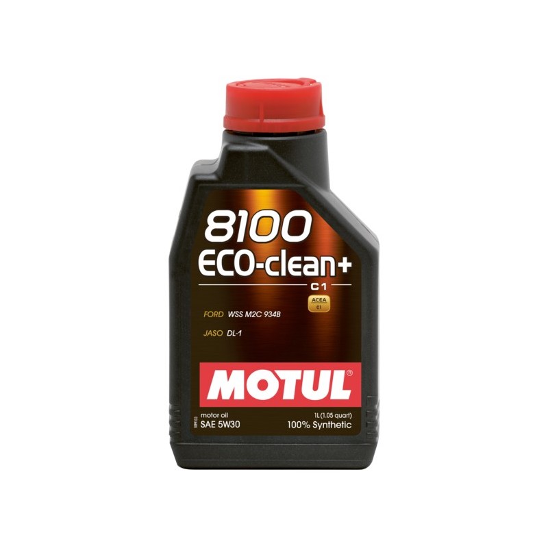 Olio Motul 8100 Eco Clean+ 5W30