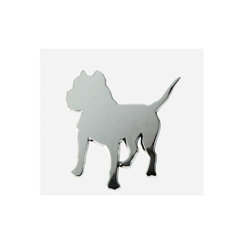 Emblema Dog Cromato