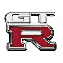Emblema GTR Cromato