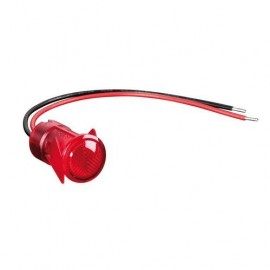 Spia Led Rossa 12/24V