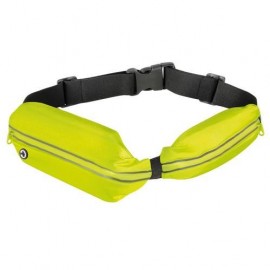 Sport Pouch Fascia marsupio da sport con doppia tasca - Giallo Fluo
