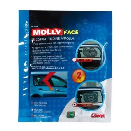 Molly-Face Coppia tendine a molla Molly-Face Coppia tendine a molla