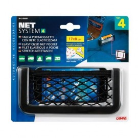 Net-System-4 Tasca a rete elasticizzata 17x8 cm Net-System-4 Tasca a rete elasticizzata 17x8 cm