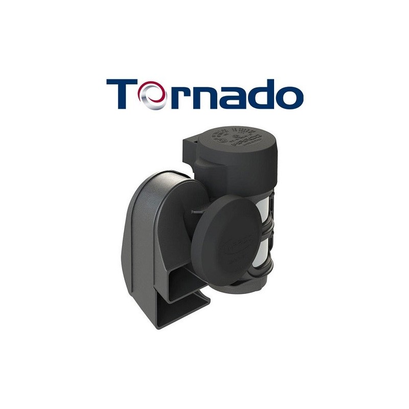 TORNADO Tromba Marco compatta bitonale con compressore integrato 24V TORNADO Tromba Marco compatta bitonale con compressore integrato 24V