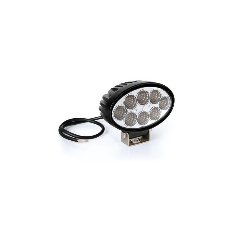 Lampa WL-4 Faro ausiliario a 8 Led 10/30V Bianco Lampa WL-4 Faro ausiliario a 8 Led 10/30V Bianco