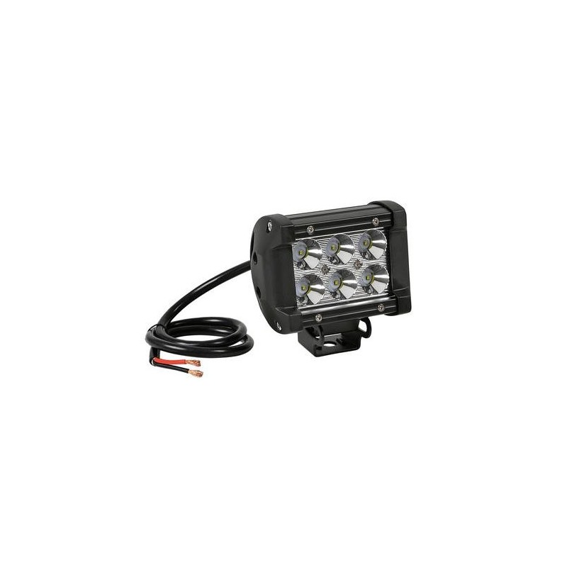 Lampa WL-7 Faro ausiliario a 6 Led Cree 9/32V Bianco