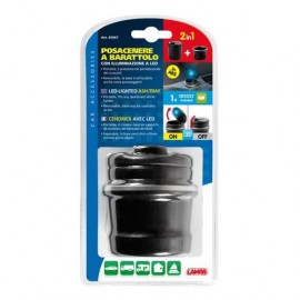 Lampa 65467 Posacenere a barattolo con luce a led Lampa 65467 Posacenere a barattolo con luce a led