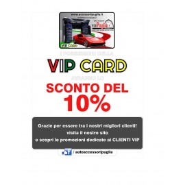 Tessera Lavaggio VIP CARD