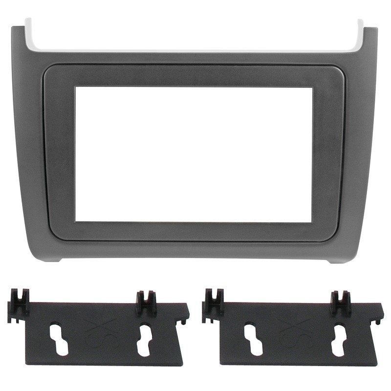 MASCHERINA AUT.VW POLO 152DIN NERO OPAC