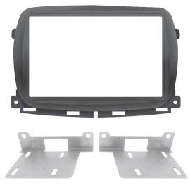 SUPPORTO AUT.FIAT 500 NERA 16 2DIN 6758