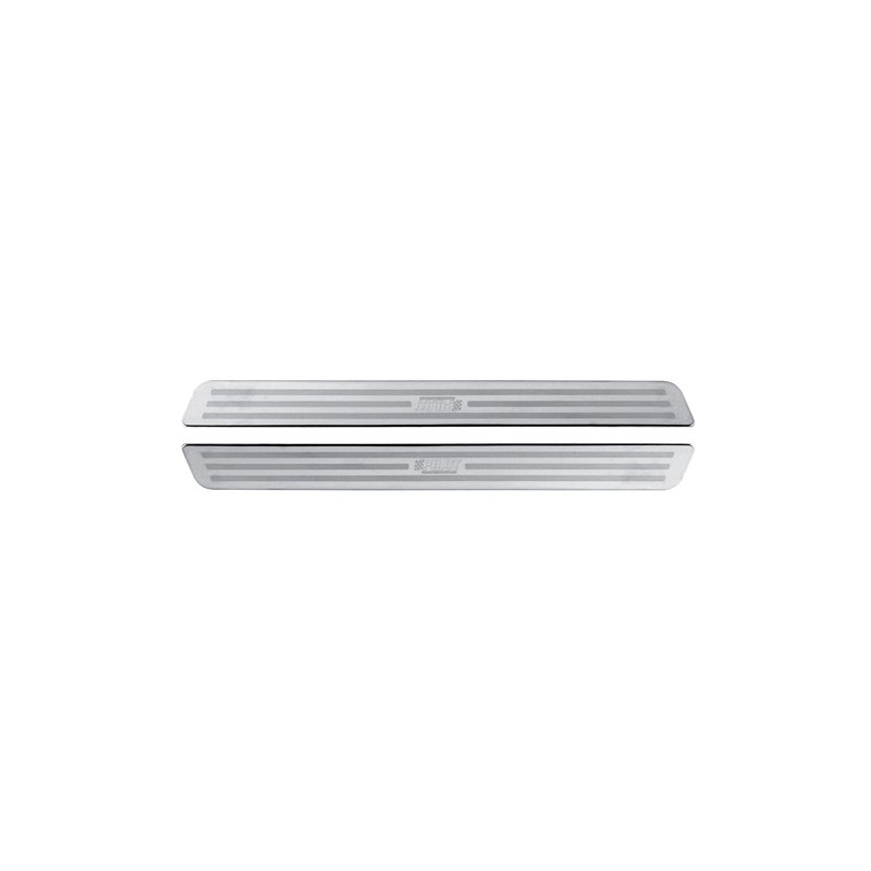 Profili battitacco in acciaio inox - PB-4 - 33x3,2 cm Profili battitacco in acciaio inox - PB-4 - 33x3,2 cm