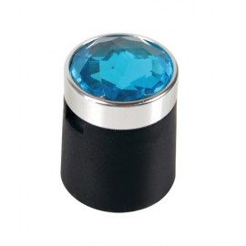 Colour Crystal, 20 copribulloni - Ø 17 mm - Blu