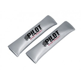Safety belt shoulder pads