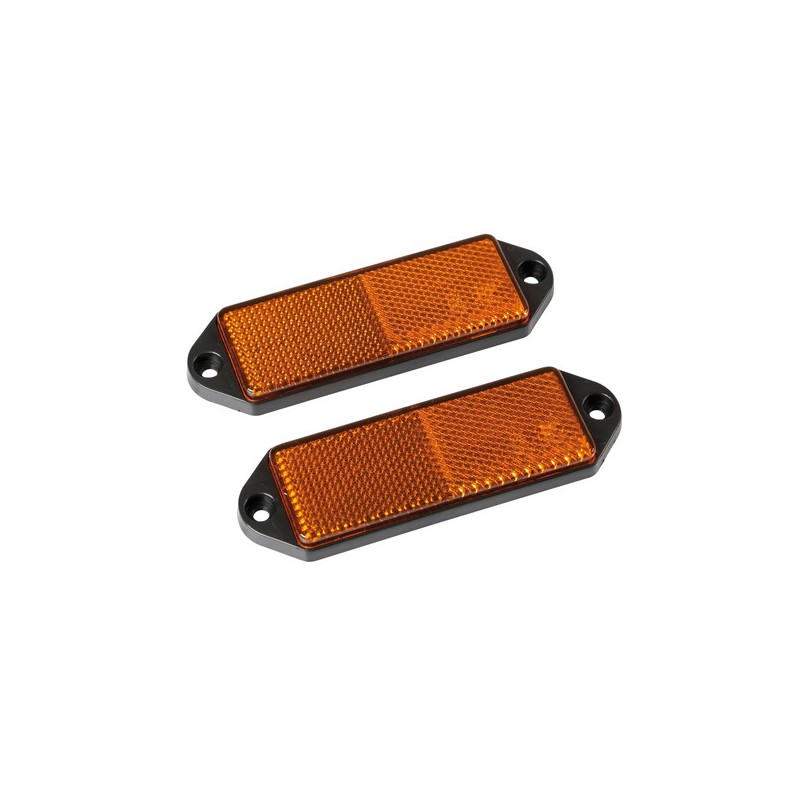 Catarifrangenti rettangolari - 90x35 mm - Arancio Catarifrangenti rettangolari - 90x35 mm - Arancio