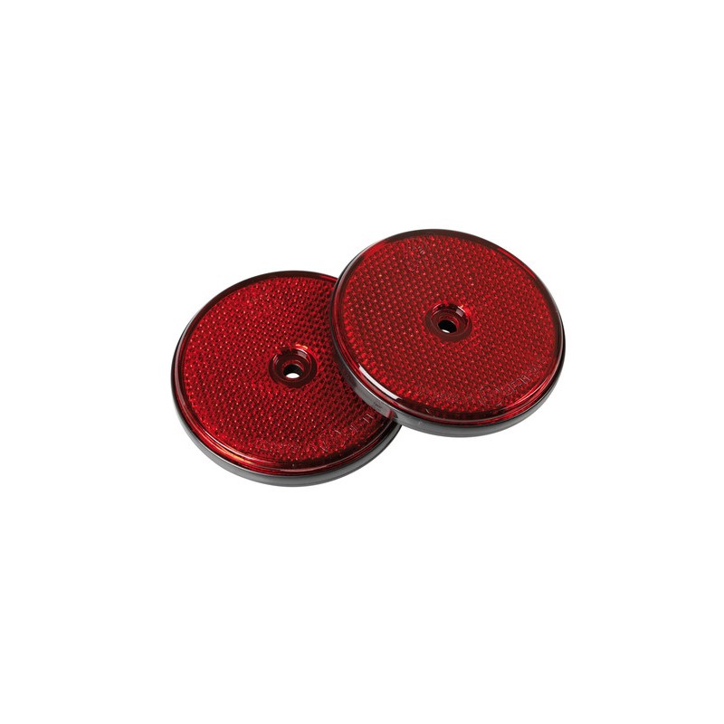 Catarifrangenti rotondi - Ø 65 mm - Rosso Catarifrangenti rotondi - Ø 65 mm - Rosso