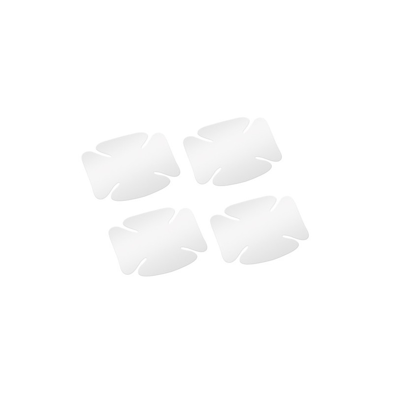 Pellicole antigraffio per incavi maniglie, set 4 pz - 10x8 cm