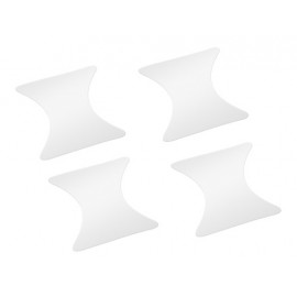 Pellicole antigraffio per incavi maniglie, set 4 pz - 8,5x8 cm