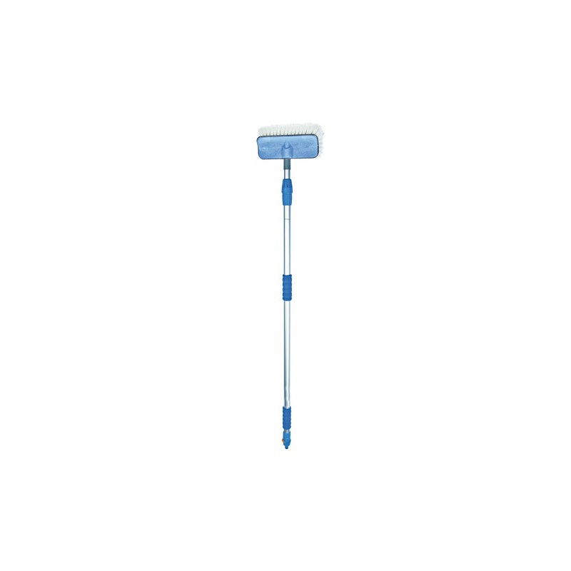 Truck-Wash, set idrospazzola con manico telescopico, innesto a vite Truck-Wash, set idrospazzola con manico telescopico, innesto a vite