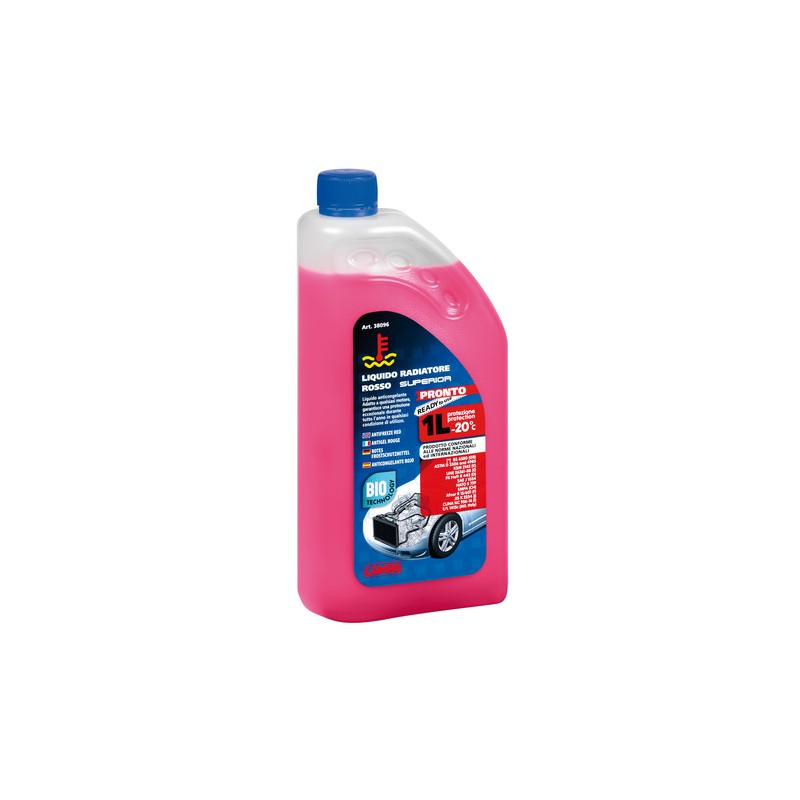 Superior-Rosso, liquido antigelo radiatore (-20°C) - 1 L Superior-Rosso, liquido antigelo radiatore (-20°C) - 1 L