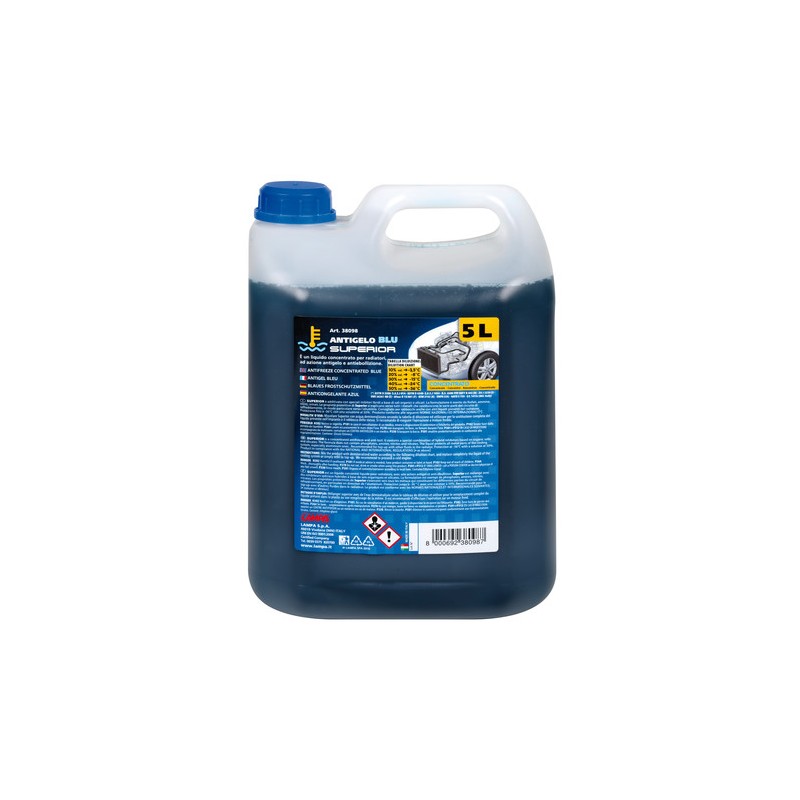 Superior-Blu, liquido antigelo concentrato - 5000 ml