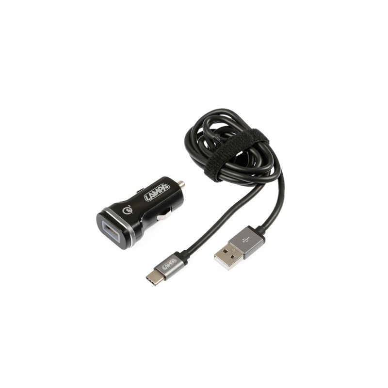 Kit 2 in 1 Usb Type-C - Qualcomm Quick Charge - 12/24V