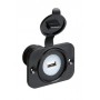 Ext-7, presa Usb, montaggio ad incasso, 12/24V - LAMPA 39006