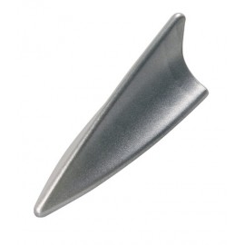 2 in 1 Aero-Fin Spoiler Anti-Static - Argento