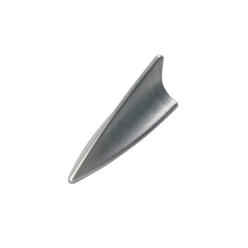 2 in 1 Aero-Fin Spoiler Anti-Static - Argento 2 in 1 Aero-Fin Spoiler Anti-Static - Argento