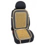 SCHIENALE IN PALLINE DI LEGNO "EVOLUZIONE" - AVORIO - LAMPA 54317