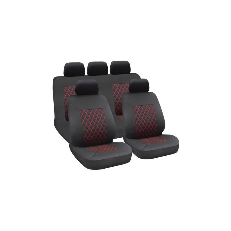 Hive, set fodere coordinate - Nero/Rosso