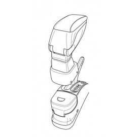 Attacco bracciolo - Nissan Micra 3p (01/03>10/10) - Nissan Micra 5p (01/03>10/10)