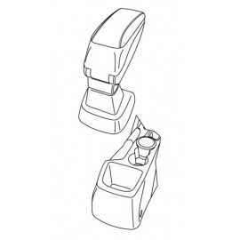 Attacco bracciolo - Ford C-Max (11/10>) - Ford C-Max 7 (11/10>)