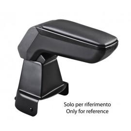 Armster S, bracciolo su misura - Nero - Abarth Punto 3p (05/08>06/11) - Abarth Punto Evo 3p (06/10>04/12) - Fiat Grande Punto