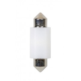 9-32V Mega-Led 3 - 3 SMD x 1 chip - (C5W-C10W) - 12x36 mm - SV8,5-8 - 1 pz - D/Blister - Bianco - Doppia polarità - Resistenza