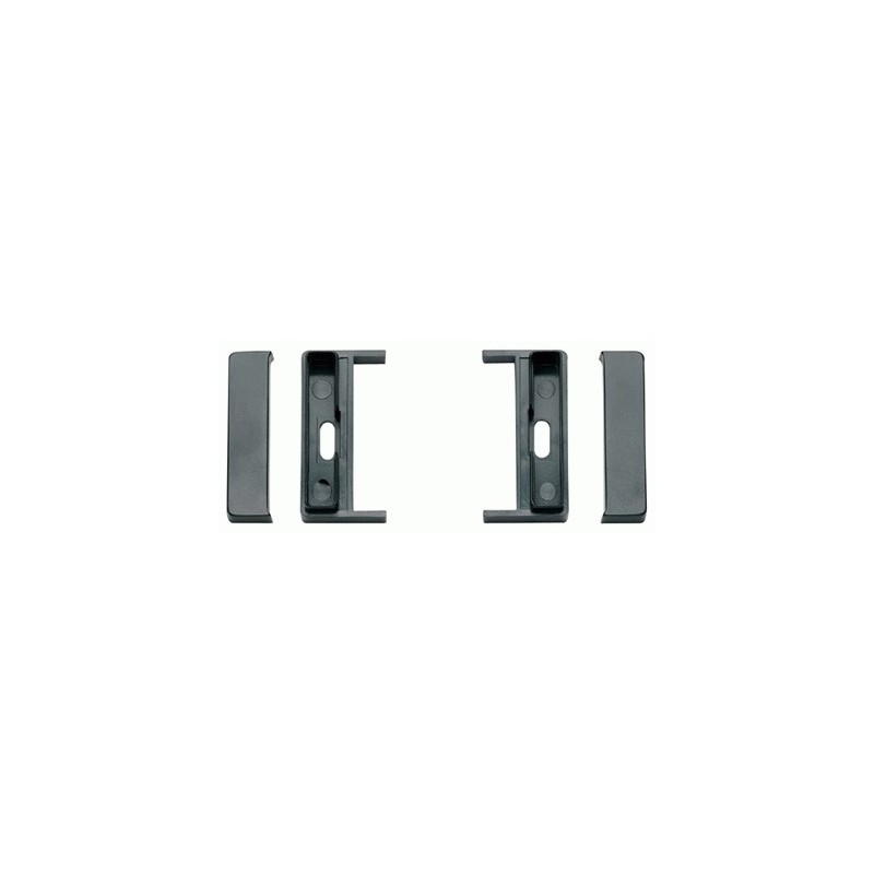Staffe di fissaggio per autoradio ISO Nero Audi A2 TT 2000 ► A3 A4 ► 2001 Staffe di fissaggio per autoradio ISO Nero Audi A2 TT 2000 ► A3 A4 ► 2001