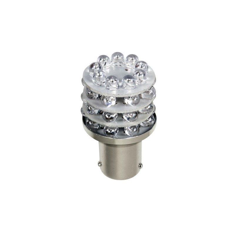 12V Lampada Multi-Led 36 Led - (P21W) - BA15s - 1 pz - D/Blister - Rosso 12V Lampada Multi-Led 36 Led - (P21W) - BA15s - 1 pz - D/Blister - Rosso