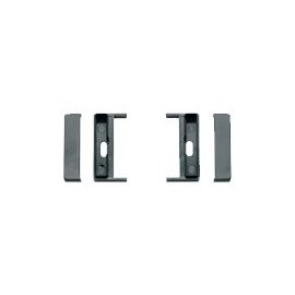 Staffe di fissaggio per autoradio ISO Nero Audi A2 TT 2000 ► A3 A4 ► 2001 Staffe di fissaggio per autoradio ISO Nero Audi A2 TT 2000 ► A3 A4 ► 2001