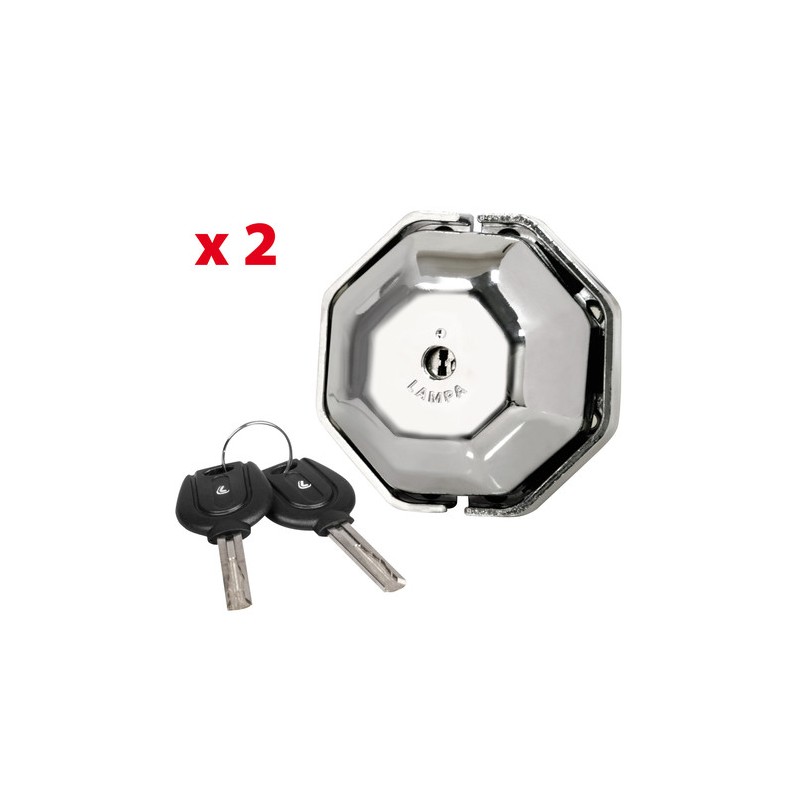 Vigilant, kit 2 serrature aggiuntive per porte veicoli commerciali
