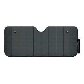 Scudo termico per parabrezza - Nero opaco - M - 61x147 cm