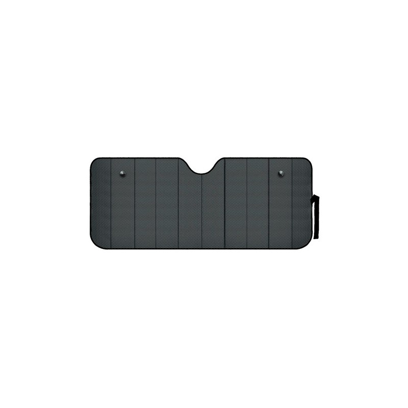Scudo termico per parabrezza - Nero opaco - M - 61x147 cm