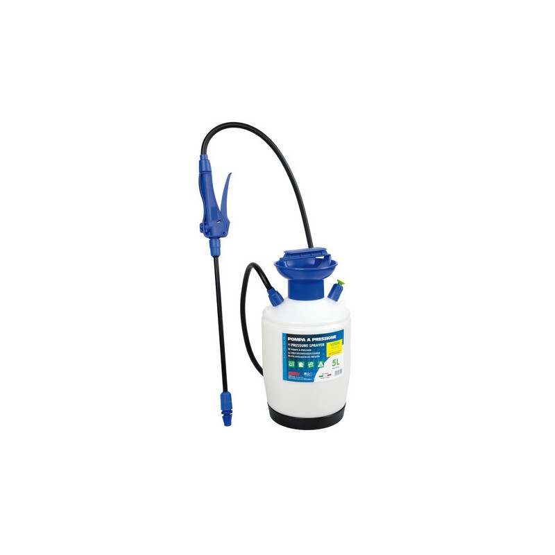 Pompa a pressione 5 litri con guarnizioni “Viton” Pompa a pressione 5 litri con guarnizioni “Viton”