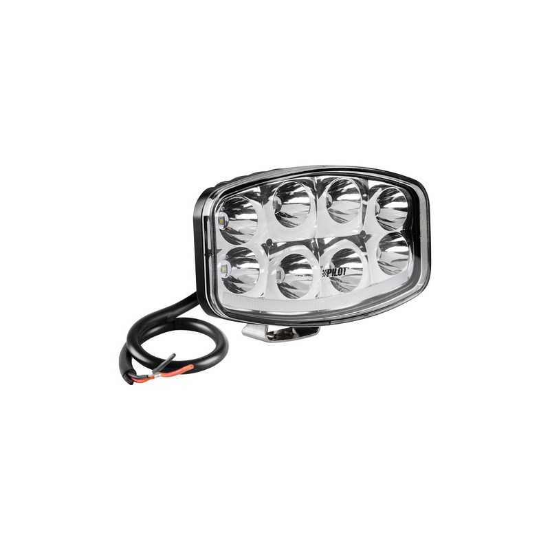 Pluton Nix, faro di profondità LED con luce di posizione - 10/30V - 245x140 mm Pluton Nix, faro di profondità LED con luce di posizione - 10/30V - 245x140 mm