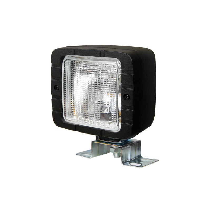 WB-1, faro da lavoro alogeno quadrato, 12/24V WB-1, faro da lavoro alogeno quadrato, 12/24V