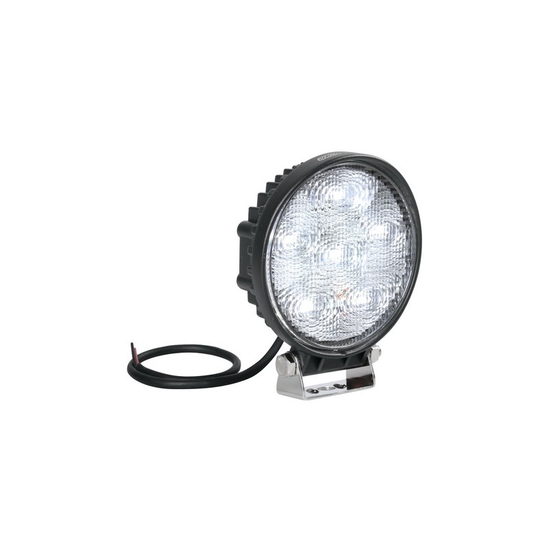 WL-12, faro ausiliario a 6 Led - 12/24V - Bianco