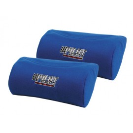 Racing Comfort, coppia poggiacollo poggiatesta - Blu