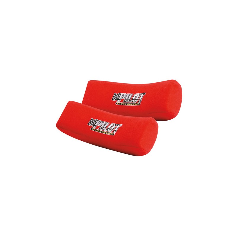 Racing Contour, coppia poggiacollo poggiatesta - Rosso Racing Contour, coppia poggiacollo poggiatesta - Rosso