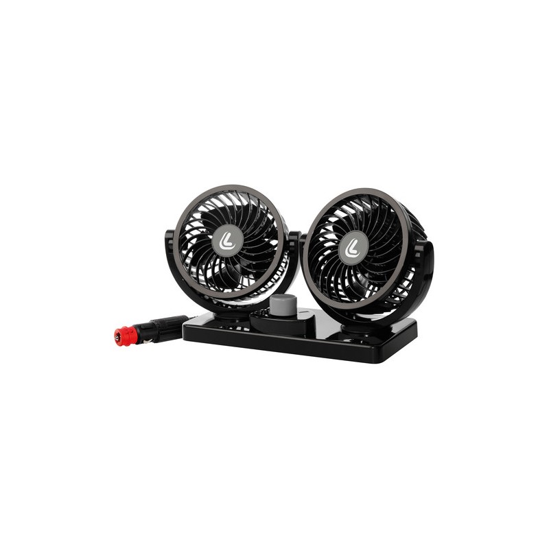 Twin-Air, doppio ventilatore a due velocità, Ø 4” - 24V
