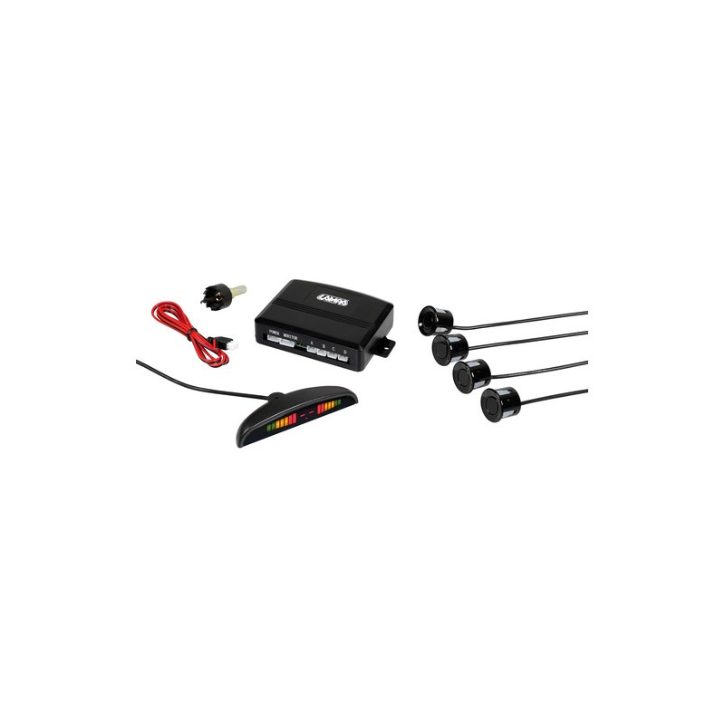 Setay S4, kit 4 sensori parcheggio con display digitale, 12V