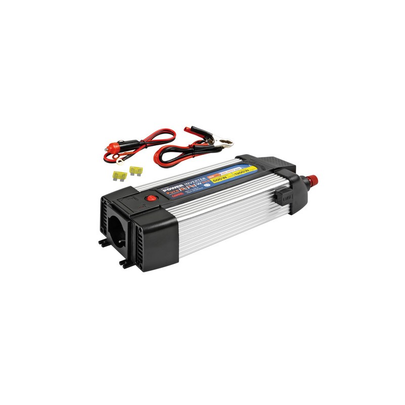 Power Inverter PSW600, trasformatore a onda sinusoidale pura 12V > 230V