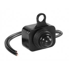 On & Off, interruttore impermeabile, 12V - Nero